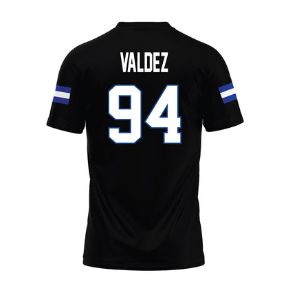 Grand Valley - NCAA Football : Elias Valdez - Black Premium Football Jersey-1