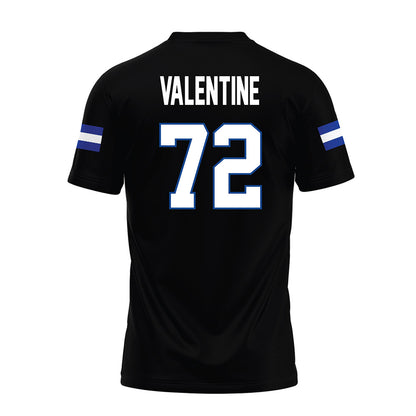 Grand Valley - NCAA Football : Evan Valentine - Black Premium Football Jersey-1