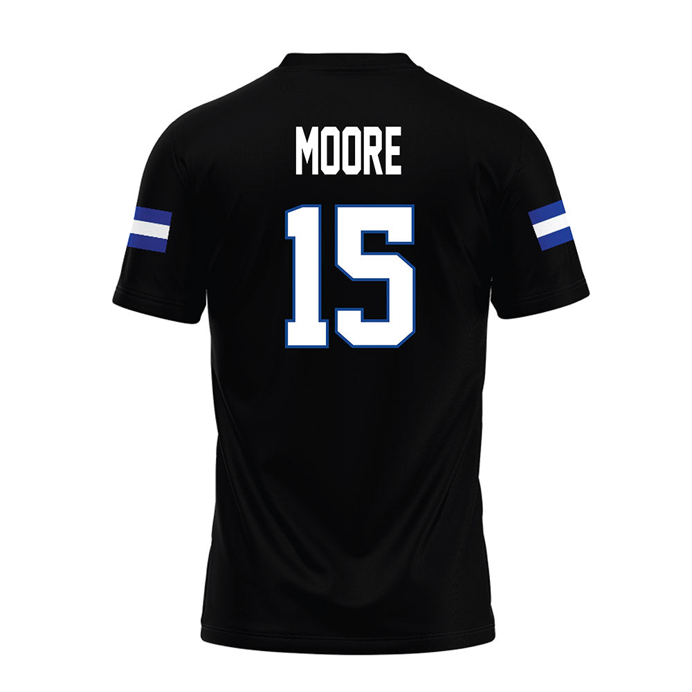 Grand Valley - NCAA Football : Avery Moore - Black Premium Football Jersey-1