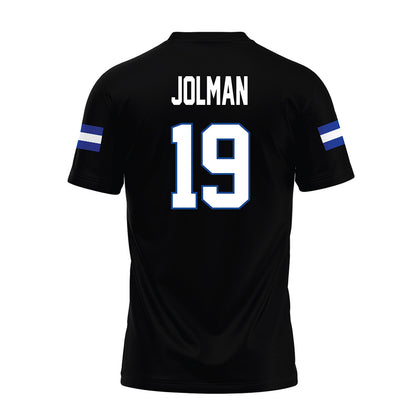Grand Valley - NCAA Football : Paschal Jolman - Black Premium Football Jersey-1
