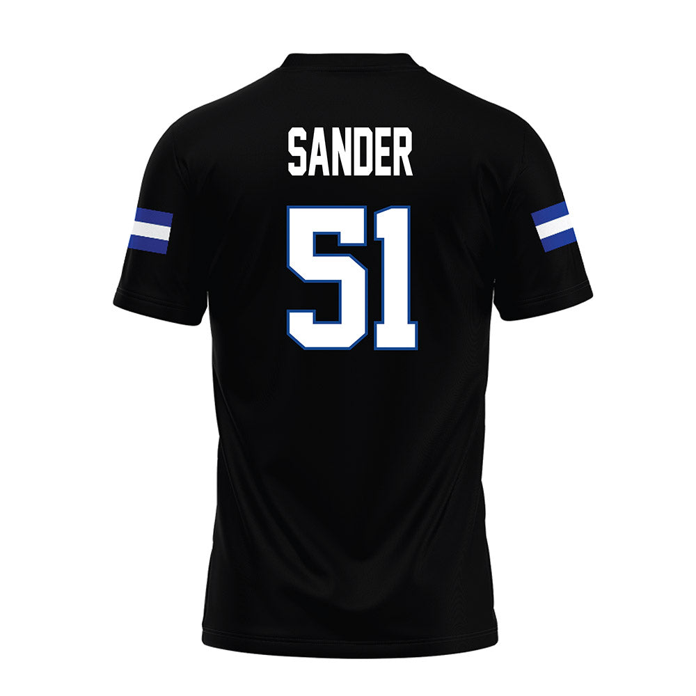 Grand Valley - NCAA Football : Joshua Sander - Black Premium Football Jersey-1
