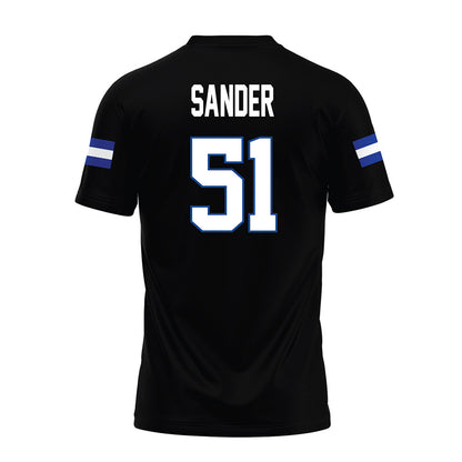 Grand Valley - NCAA Football : Joshua Sander - Black Premium Football Jersey-1
