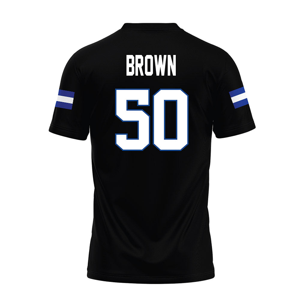 Grand Valley - NCAA Football : Gabriel Brown - Black Premium Football Jersey-1