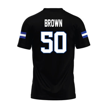 Grand Valley - NCAA Football : Gabriel Brown - Black Premium Football Jersey-1