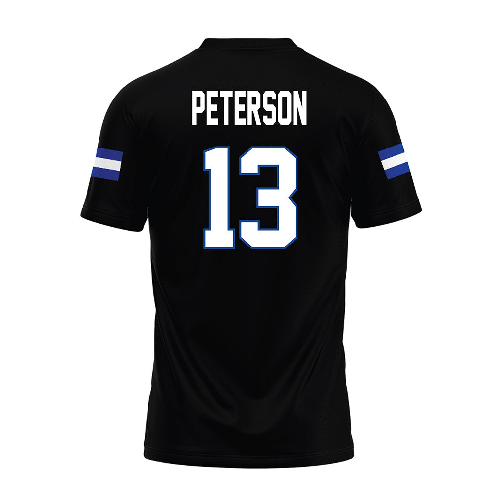 Grand Valley - NCAA Football : Cade Peterson - Black Premium Football Jersey-1