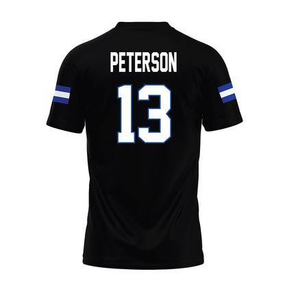 Grand Valley - NCAA Football : Cade Peterson - Black Premium Football Jersey-1