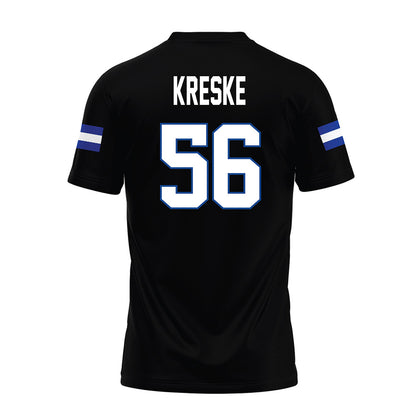 Grand Valley - NCAA Football : David Kreske - Black Premium Football Jersey-1