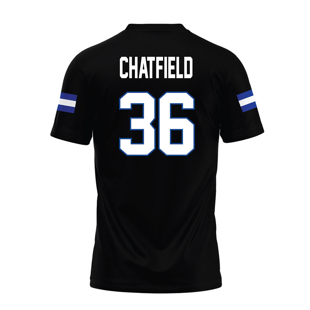 Grand Valley - NCAA Football : Gage Chatfield - Black Premium Football Jersey-1