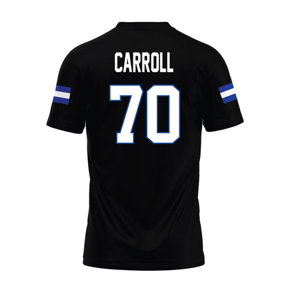 Grand Valley - NCAA Football : Garrett Carroll - Black Premium Football Jersey-1