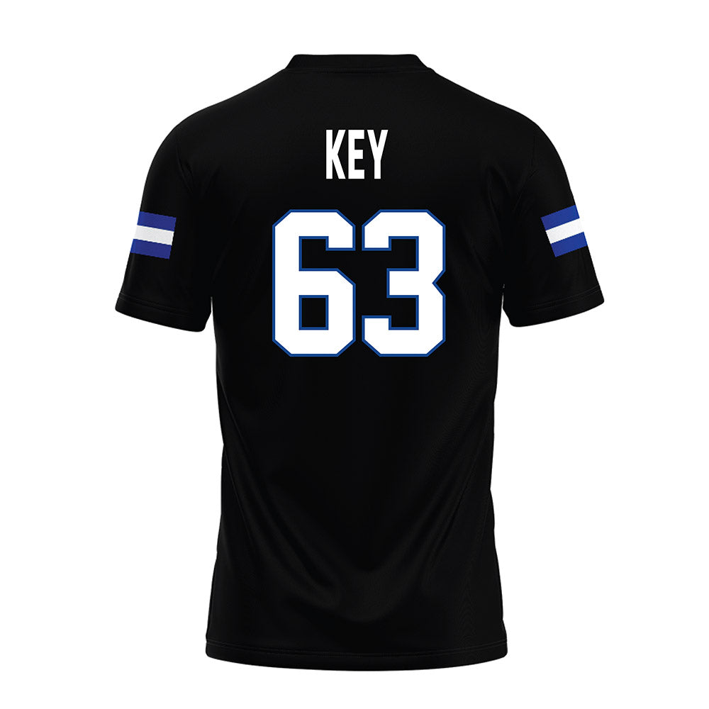 Grand Valley - NCAA Football : Breon Key - Black Premium Football Jersey-1