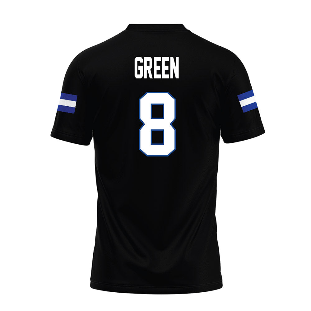 Grand Valley - NCAA Football : Tre'Quan Green - Black Premium Football Jersey-1