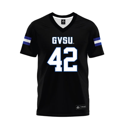 Grand Valley - NCAA Football : Antuane Rambus Jr - Black Premium Football Jersey-0