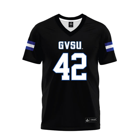 Grand Valley - NCAA Football : Antuane Rambus Jr - Black Premium Football Jersey-0