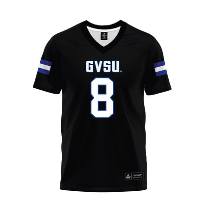 Grand Valley - NCAA Football : Tre'Quan Green - Black Premium Football Jersey-0