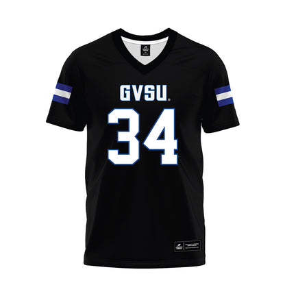 Grand Valley - NCAA Football : Cole Patritto - Black Premium Football Jersey-0