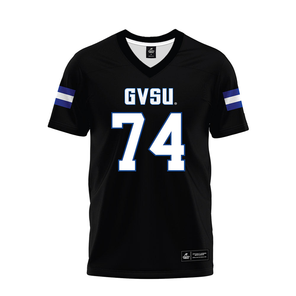 Grand Valley - NCAA Football : Jordan Davis - Black Premium Football Jersey-0