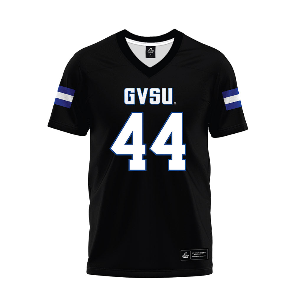 Grand Valley - NCAA Football : Drew Peterson - Black Premium Football Jersey-0