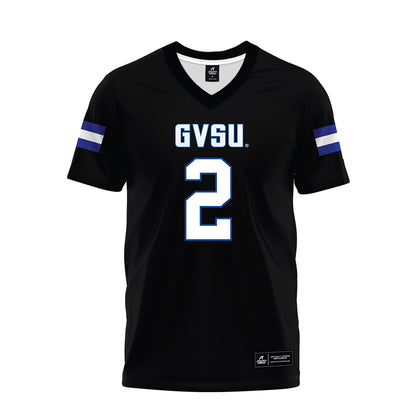 Grand Valley - NCAA Football : Terez Reid - Black Premium Football Jersey-0
