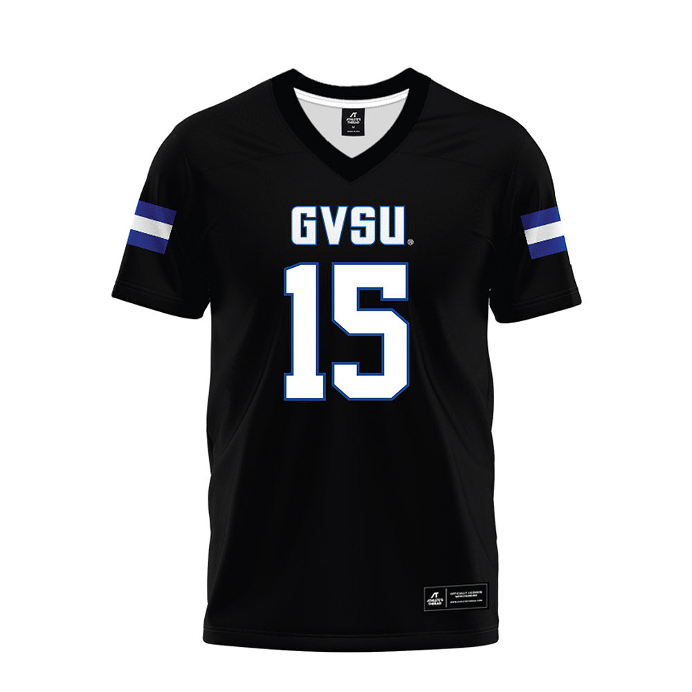 Grand Valley - NCAA Football : Avery Moore - Black Premium Football Jersey-0