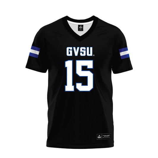 Grand Valley - NCAA Football : Avery Moore - Black Premium Football Jersey-0