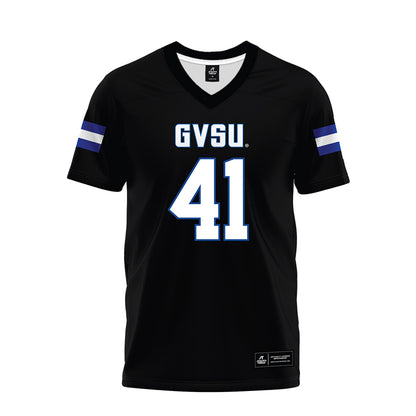 Grand Valley - NCAA Football : Abe Swanson - Black Premium Football Jersey-0