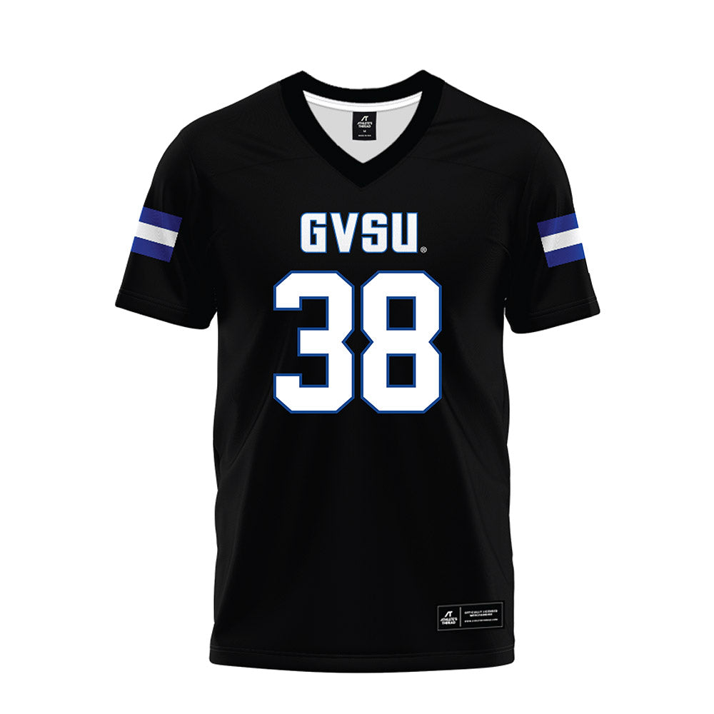 Grand Valley - NCAA Football : Mathew Bacik - Black Premium Football Jersey-0