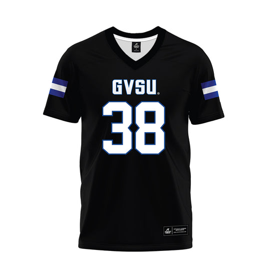 Grand Valley - NCAA Football : Mathew Bacik - Black Premium Football Jersey-0