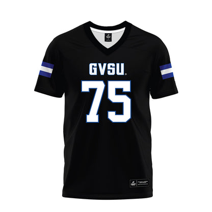 Grand Valley - NCAA Football : Joshua Martin - Black Premium Football Jersey-0