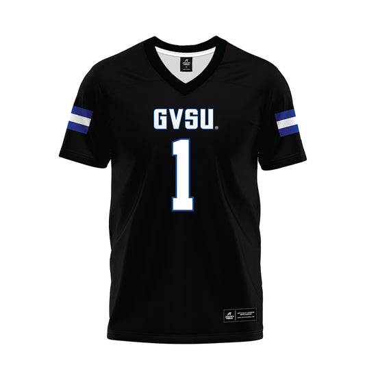 Grand Valley - NCAA Football : lynn wyche - Black Premium Football Jersey-0