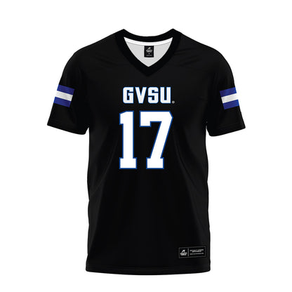 Grand Valley - NCAA Football : Kenyon Owens - Black Premium Football Jersey-0