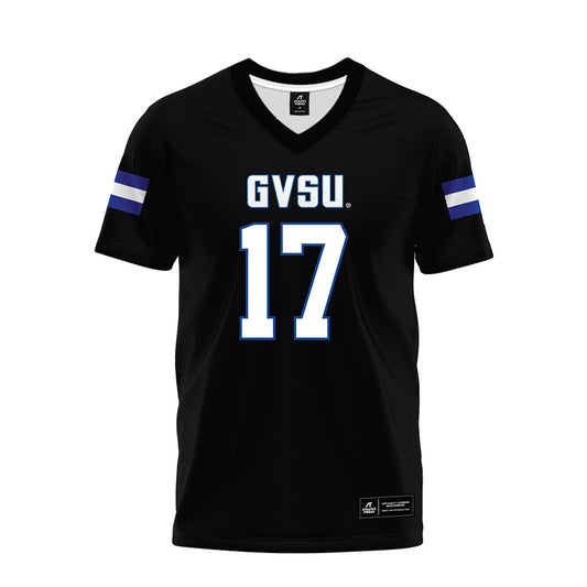 Grand Valley - NCAA Football : Kenyon Owens - Black Premium Football Jersey-0