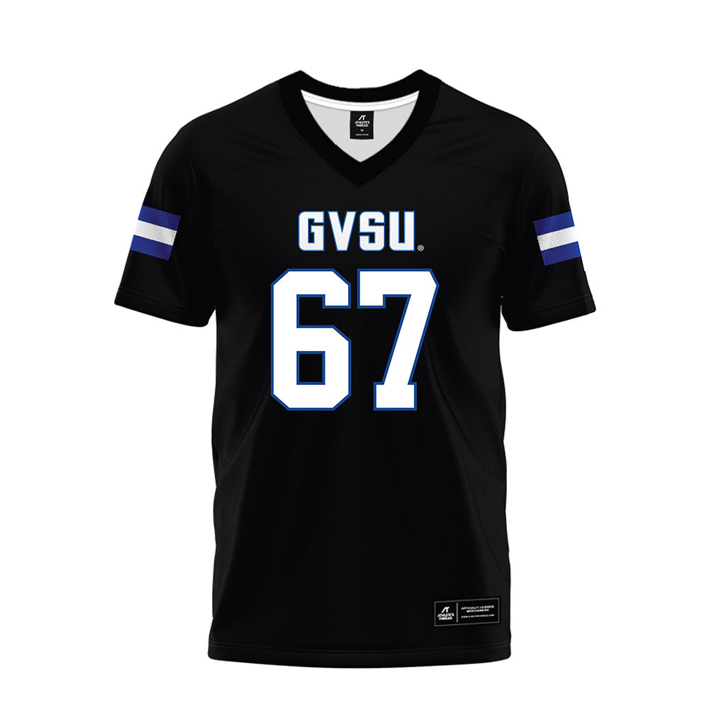 Grand Valley - NCAA Football : Anderson Farmer - Black Premium Football Jersey-0