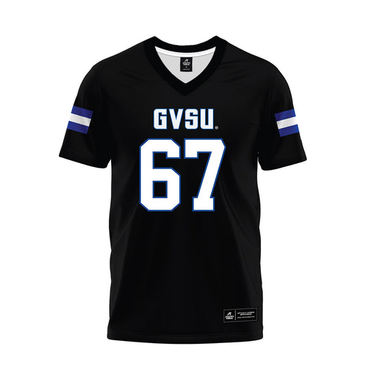 Grand Valley - NCAA Football : Anderson Farmer - Black Premium Football Jersey-0