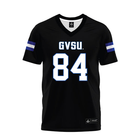 Grand Valley - NCAA Football : Evan Sundermann - Black Premium Football Jersey-0