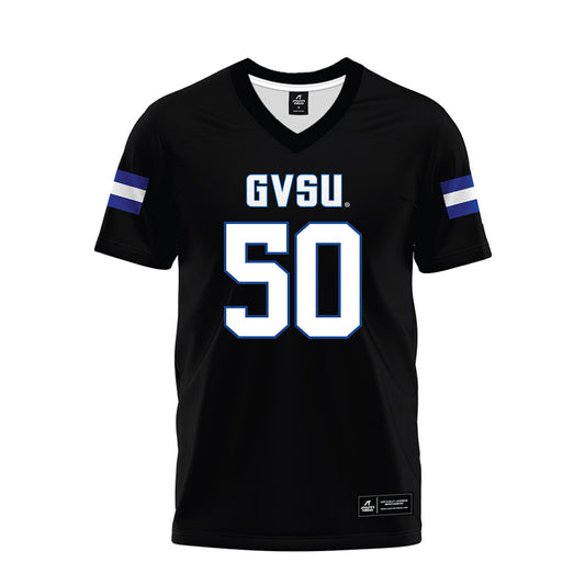 Grand Valley - NCAA Football : Trey Szykowny - Black Premium Football Jersey-0