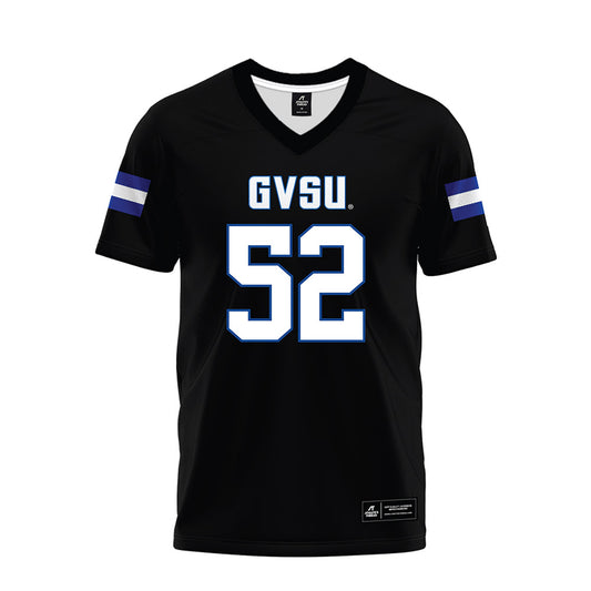 Grand Valley - NCAA Football : James Kent Jr. - Black Premium Football Jersey-0