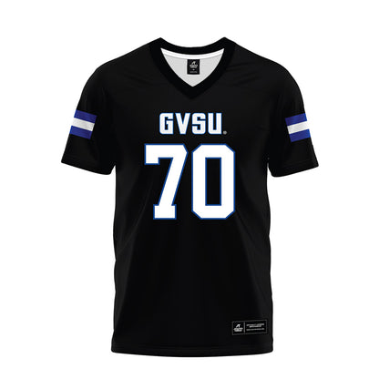 Grand Valley - NCAA Football : Garrett Carroll - Black Premium Football Jersey-0