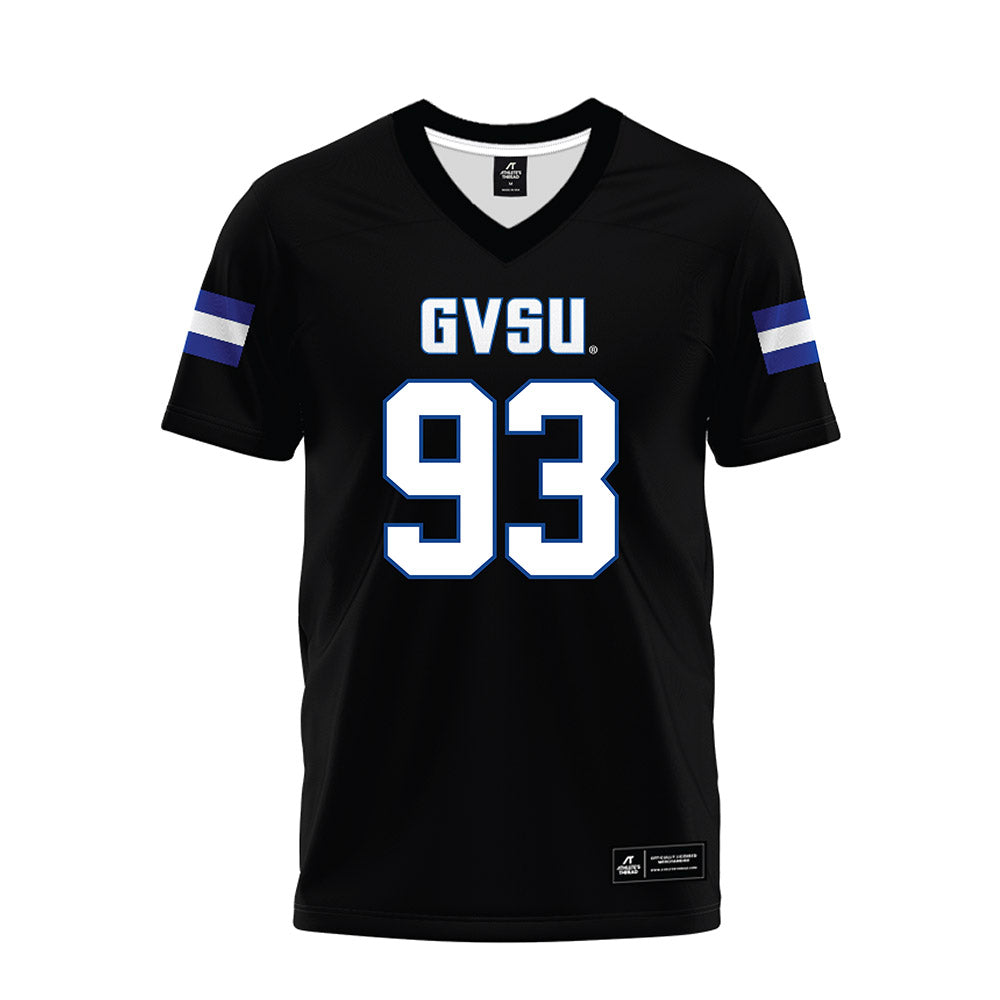 Grand Valley - NCAA Football : Ronald Jackson - Black Premium Football Jersey-0