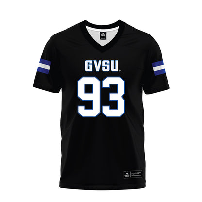 Grand Valley - NCAA Football : Ronald Jackson - Black Premium Football Jersey-0