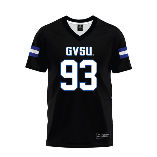 Grand Valley - NCAA Football : Ronald Jackson - Black Premium Football Jersey-0