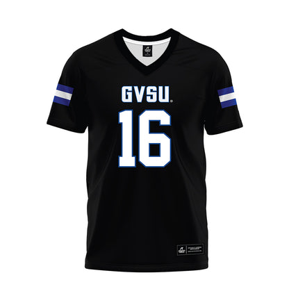 Grand Valley - NCAA Football : Luke McLean - Black Premium Football Jersey-0