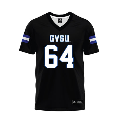 Grand Valley - NCAA Football : Brett Weaver - Black Premium Football Jersey-0