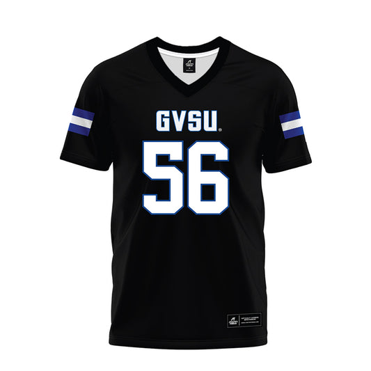 Grand Valley - NCAA Football : David Kreske - Black Premium Football Jersey-0