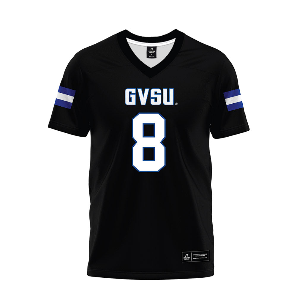 Grand Valley - NCAA Football : Zak Olejniczak - Black Premium Football Jersey-0