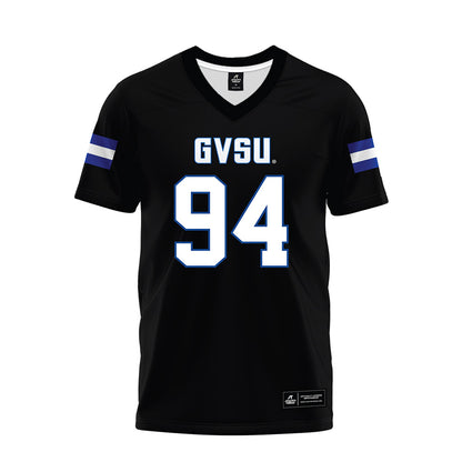Grand Valley - NCAA Football : Elias Valdez - Black Premium Football Jersey-0