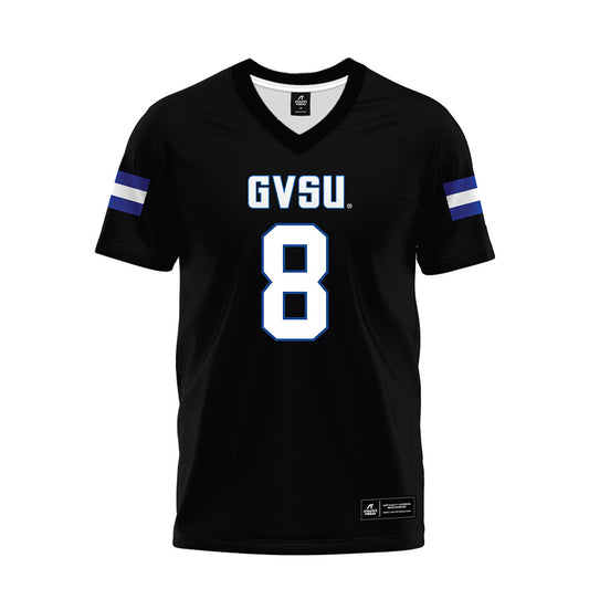 Grand Valley - NCAA Football : Kyle Nott - Black Premium Football Jersey-0