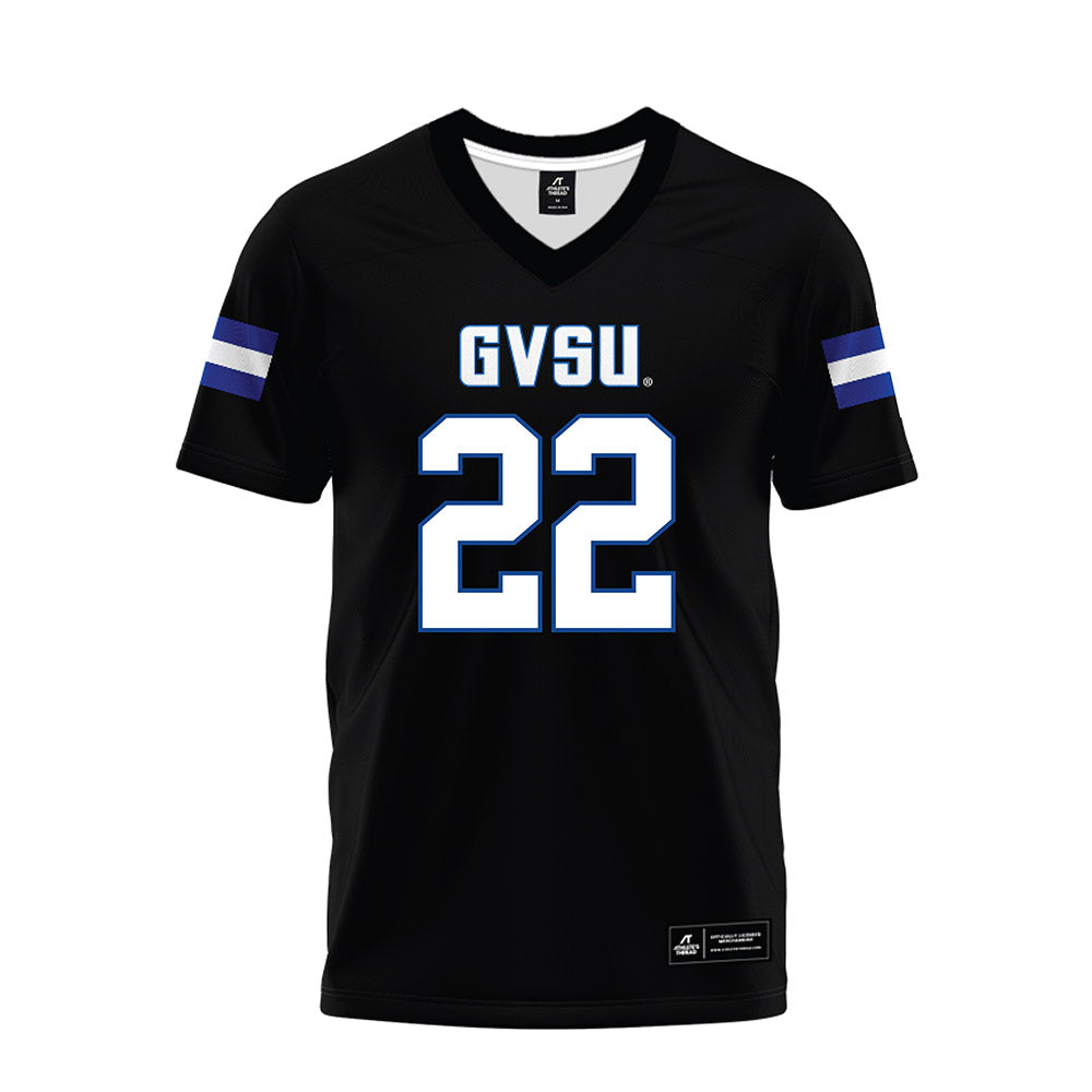 Grand Valley - NCAA Football : Jake Archbold - Black Premium Football Jersey-0
