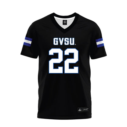Grand Valley - NCAA Football : Jake Archbold - Black Premium Football Jersey-0