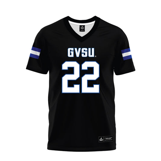 Grand Valley - NCAA Football : Jake Archbold - Black Premium Football Jersey-0
