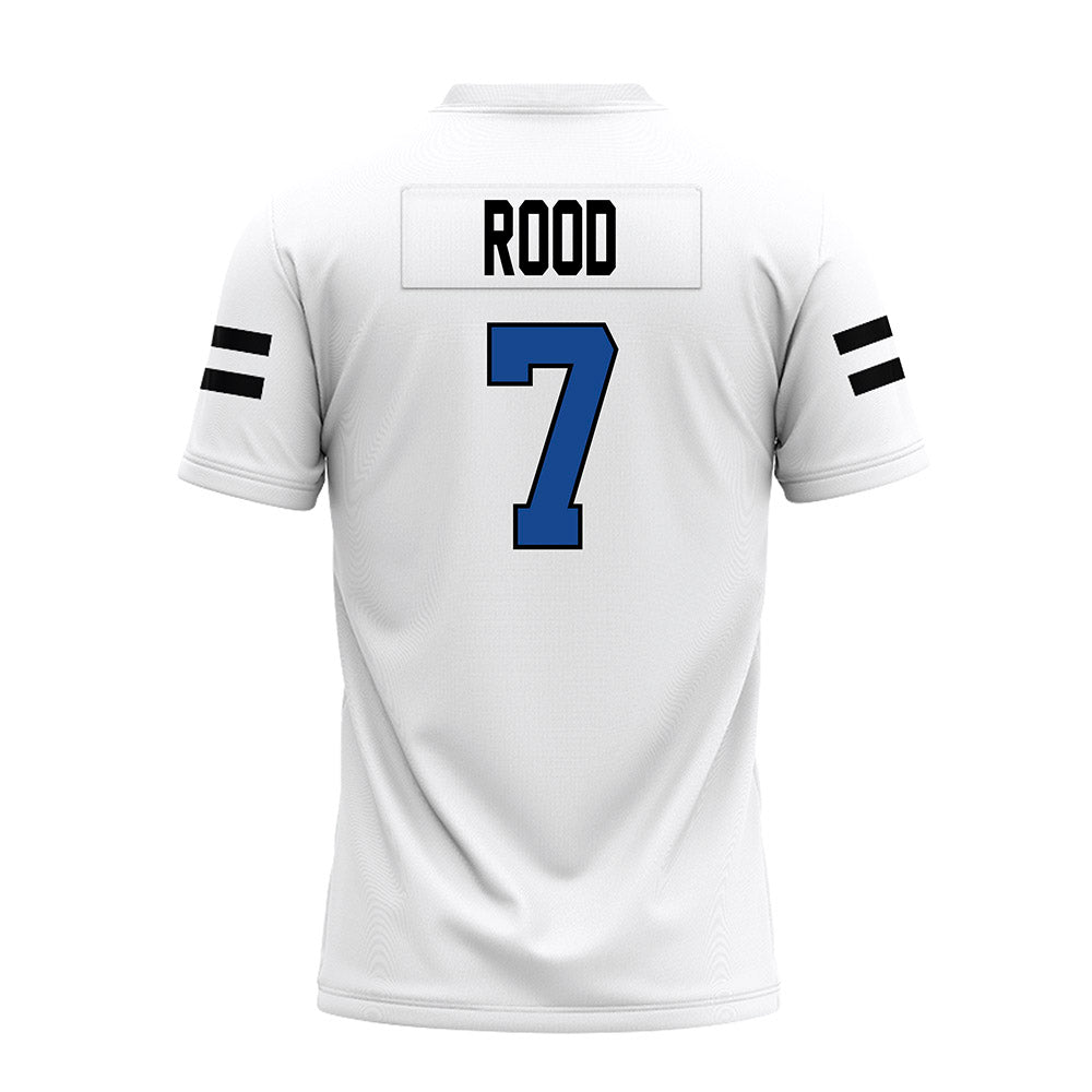 Grand Valley - NCAA Football : Derek Rood - White Premium Football Jersey-1